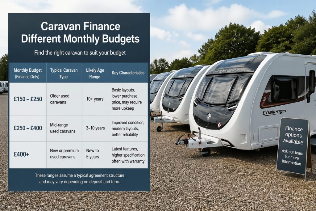 Caravan Finance Budgets